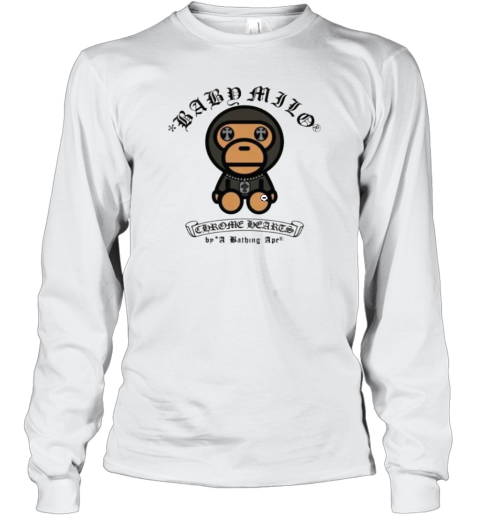 Chrome Hearts A Bathing Ape Baby Milo Long Sleeve T Shirt