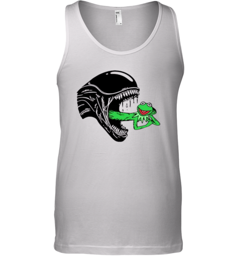 Alien Kermit The Frog Tank Top