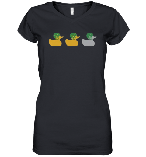 Duck Duck Gray Duck Women039S V Neck T Shirt