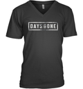 Days Gone Iconic Distressed Big Chest Logo V Neck T Shirt