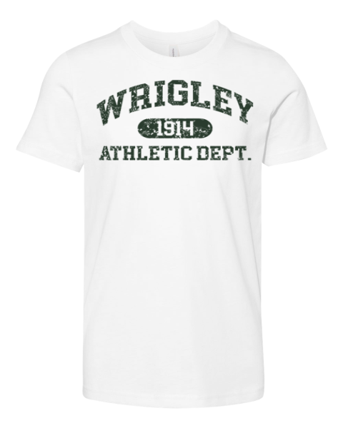 Chicago Cubs Wrigley 1914 Athletic Dept Premium Youth T Shirt