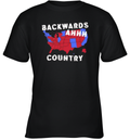 Backwards Ahhh Country Youth T Shirt