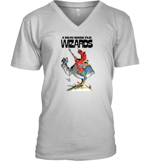 A Ralph Bakshi Film Wizards V Neck T Shirt