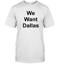 Anthony Edwards Wearing We Want Dallas T Shirt