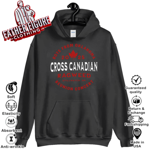 Cross Canadian Ragweed Concert 2025 Hoodie