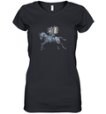 Beyonce Cowboy Denim Carter Tour 2025 Women039S V Neck T Shirt