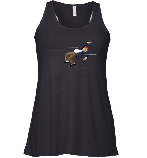 Dodging A Bullet Trump Shooting Racerback Tank