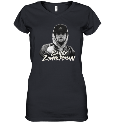 Bailey Zimmerman Tour Women039S V Neck T Shirt