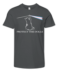 Cat Rock Music Trans Pride Protect The Dolls Premium Youth T Shirt