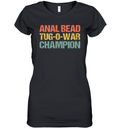 Anal Bead Tug O War Champion Women039S V Neck T Shirt