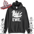 Angry Sheep Ewe Pun Farmer Market Homesteader Hoodie