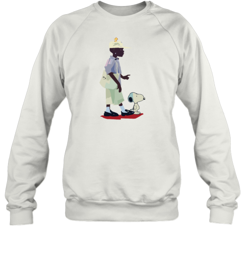 Black Woman Snoopy Peanuts Sweatshirt