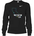 Deshaun Foster We039Re In La Map Long Sleeve T Shirt