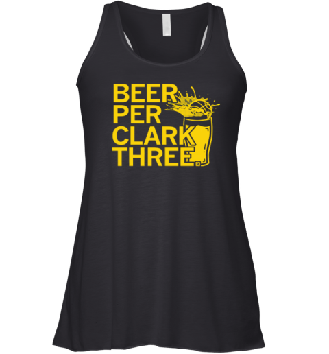 Beer Per Clark Three Caitlin Clark Racerback Tank