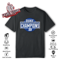 Duke Acc 2025 Championship T Shirt