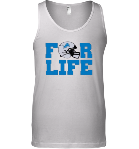 Detroit Lions For Life Nfl Tank Top