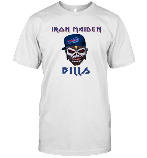 Buffalo Bills Iron Maiden Rock Band Music T Shirt
