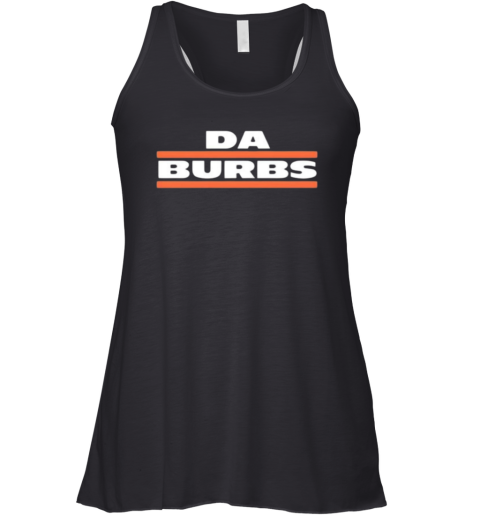 Da Burbs Chicago Bears Racerback Tank