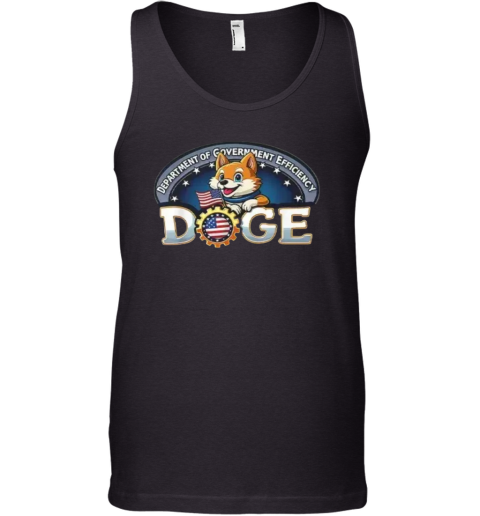 Doge Crypto Meme Department Of Government Efficiency Tank Top