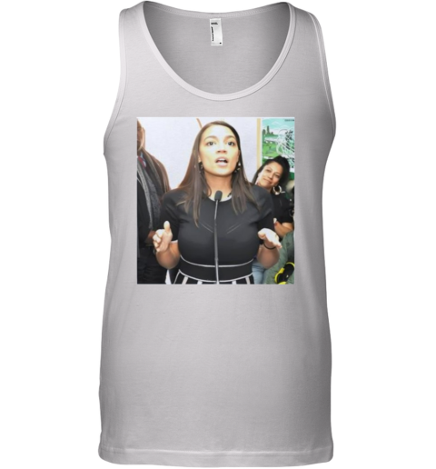 Aoc Alexandria Ocasio Cortez See Through Tank Top