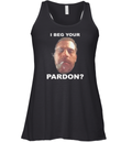 Biden Hunter I Beg Your Pardon Racerback Tank