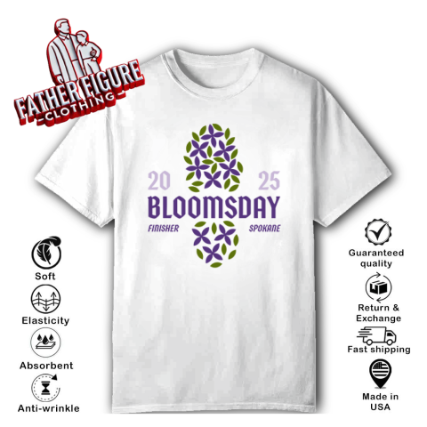 Bloomsday 2025 Finisher Spokane T Shirt