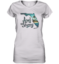 Ami Strong Support Florida Women039S V Neck T Shirt