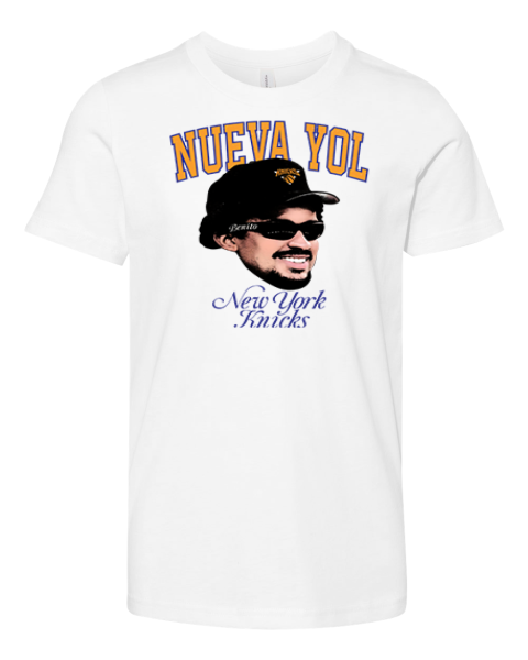 Bad Bunny Nuevayol Knicks Benito Fan New York Knicks Premium Youth T Shirt
