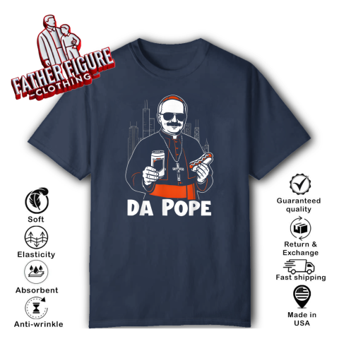 Chicago Pope Leo Xiv Da Pope T Shirt