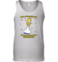 Call Me Homer Simpson The Way I Disappear Into That Bush Tank Top
