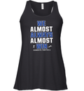 Dallas Cowboys We Almost Always Almost Win Racerback Tank