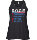 Doge Democrats Officially Getting Exposed Racerback Tank