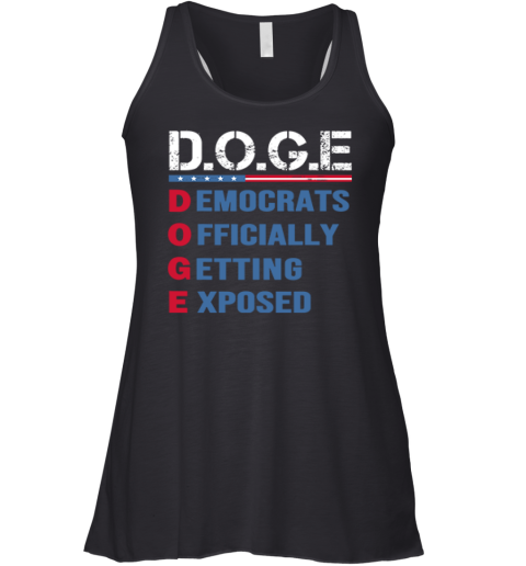 Doge Democrats Officially Getting Exposed Racerback Tank