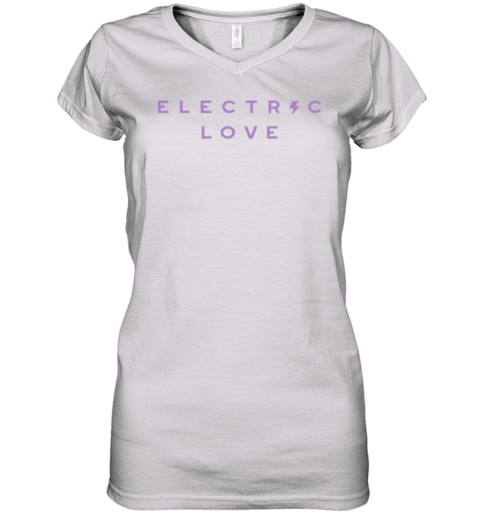 Electric Love Epilepsy Awareness Women039S V Neck T Shirt