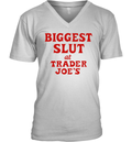 Biggest Slut At Trader Joe039S V Neck T Shirt