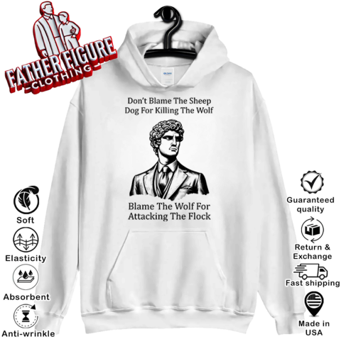 Daniel Penny Dont Blame The Sheep Dog For Killing The Wolf Hoodie