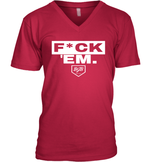 Boston Red Sox Jarren Duran Fuck Em V Neck T Shirt