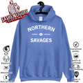 Dan Campbell Northern Savages Detroit Defense Hoodie
