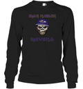 Baltimore Ravens Iron Maiden Rock Band Music Long Sleeve T Shirt