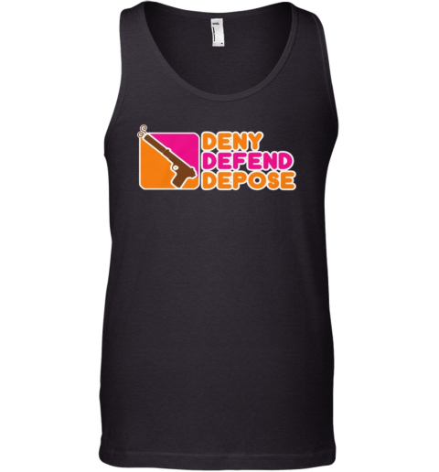 Deny Defend Depose Donuts Tank Top