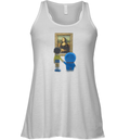 Doraemon Meets The Louvre Racerback Tank
