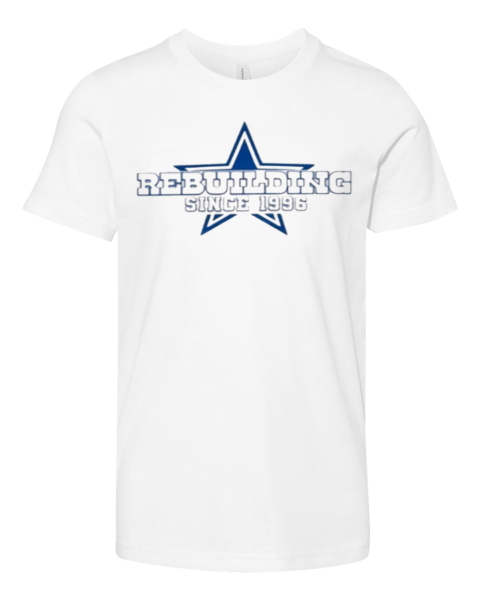 Dallas Cowboys Rebuilding Since 1996 Premium Youth T Shirt