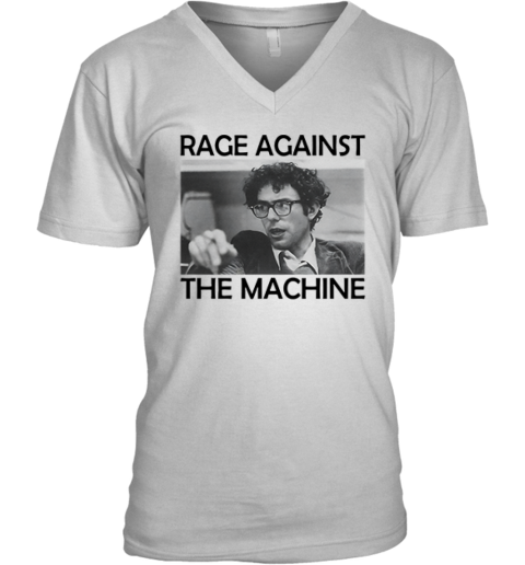 Bernie Sanders Rage Against The Machine V Neck T Shirt