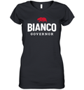 Bianco For Governor Of California Women039S V Neck T Shirt