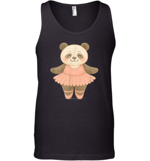 Adorable Ballerina Panda Tank Top
