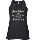 Aqua Tofana Apothecary Est 1633 Racerback Tank
