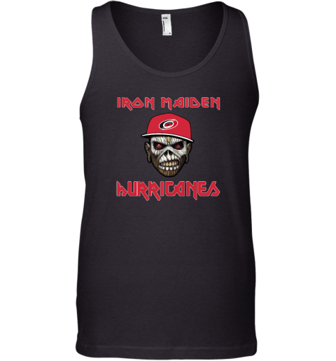 Carolina Hurricanes Iron Maiden Rock Band Tank Top