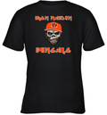 Cincinnati Bengals Iron Maiden Rock Band Music Youth T Shirt