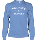 Dan Campbell Northern Savages Detroit Defense Long Sleeve T Shirt