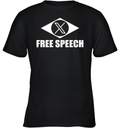 Eduardo Bolsonaro Wearing Free Speech Youth T Shirt